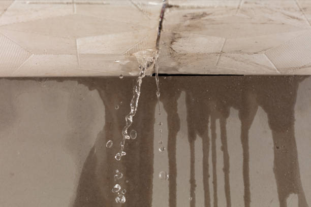 Professional Flood Damage Cleanup technician working in Loretto, PA
